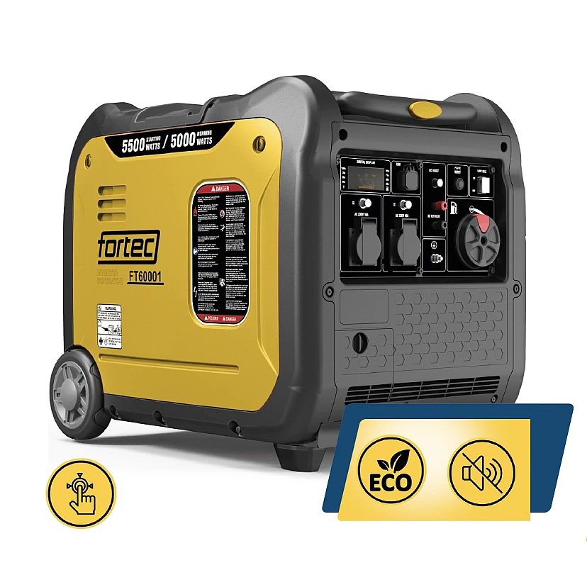 FORTEC Inverter 5500 W Benzin Stromerzeuger